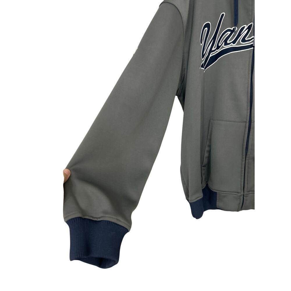 Vintage Stitches New York Yankees Full Zip Hooded Full Zip Sweatshirt 2XL MLB - Picture 6 of 15
